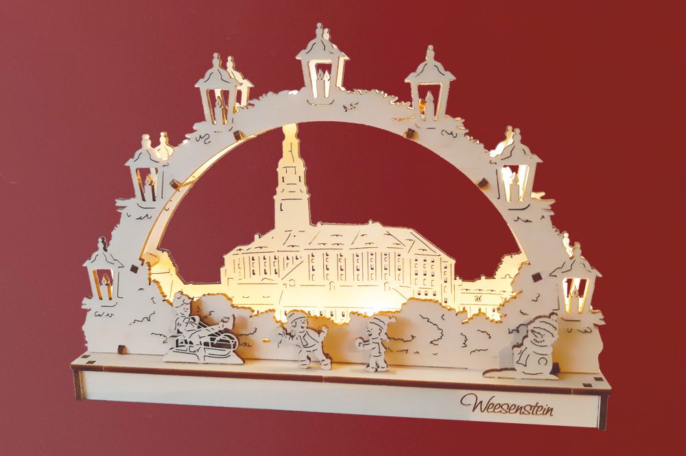 Bausatz Midischwibbogen Schloss Weesenstein