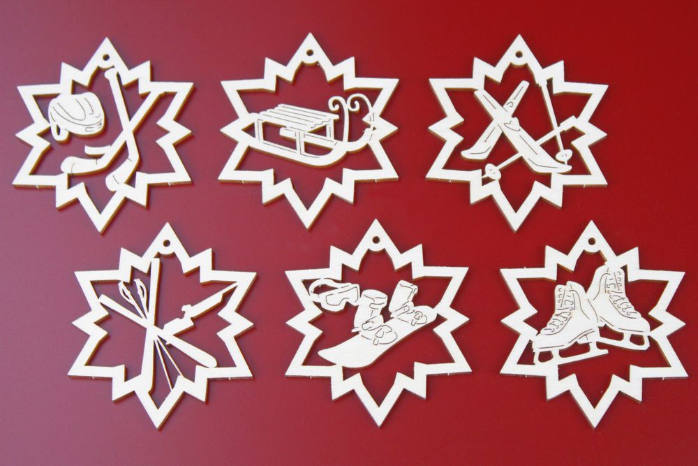 Baumschmuck Wintersport
