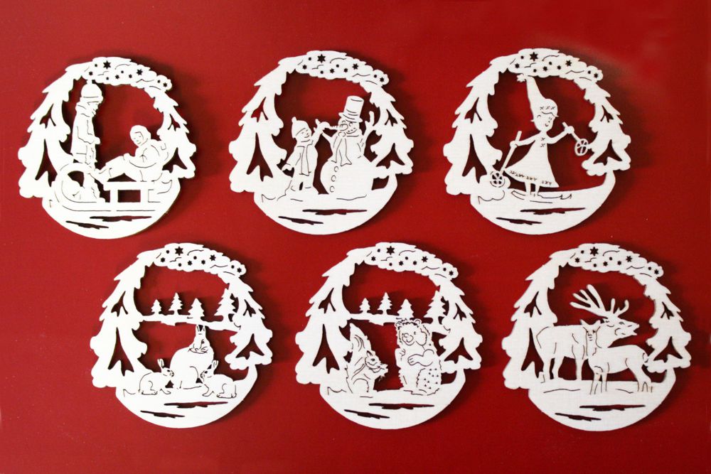 Baumschmuck Winterwald