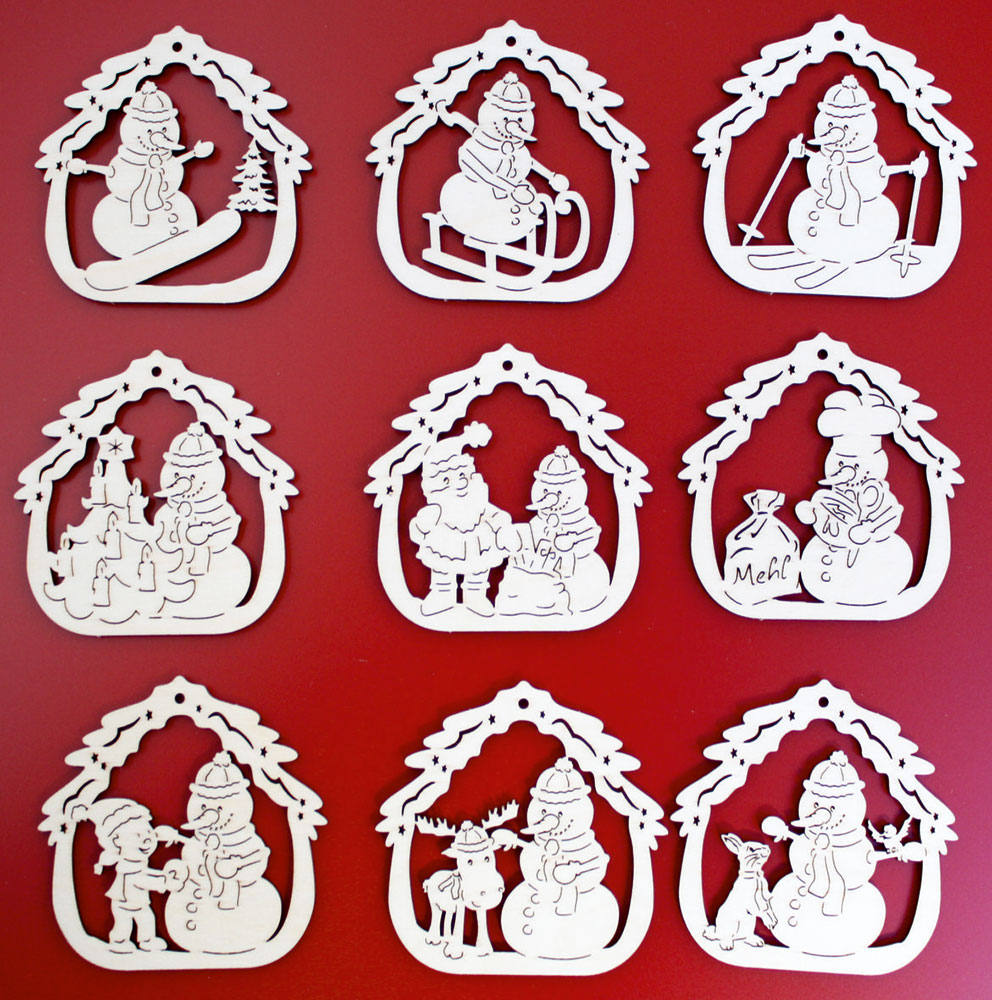 Baumschmuck Schneemänner