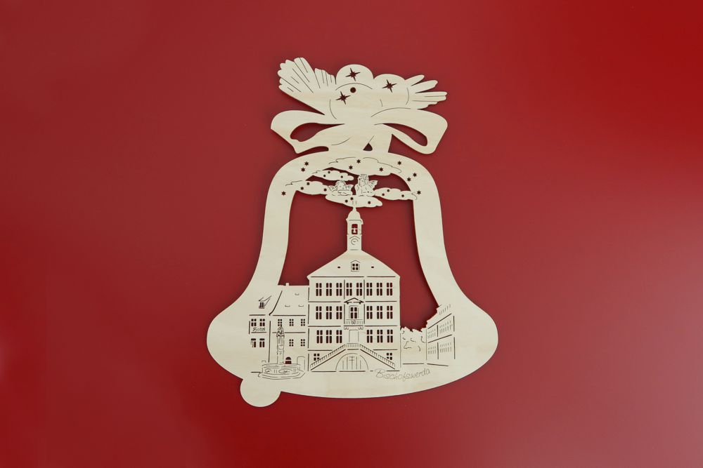 einfaches Fensterbild Bischofswerda Rathaus