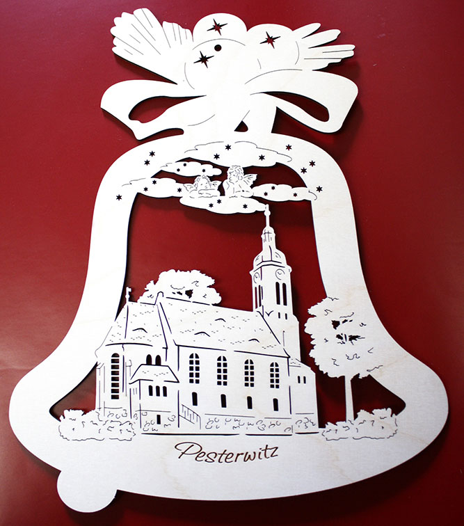 Fensterbild Freital Pesterwitz Kirche