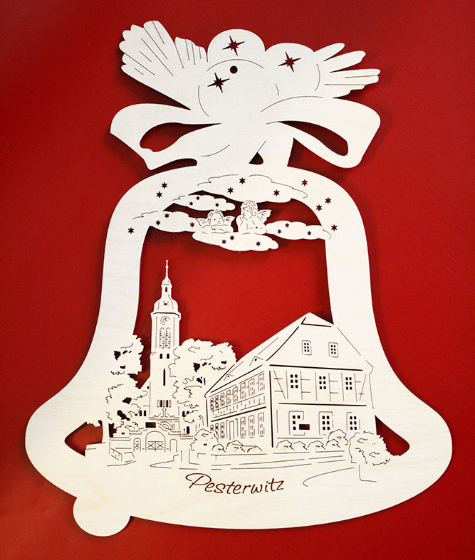 Fensterbild Freital Pesterwitz Stadtansicht