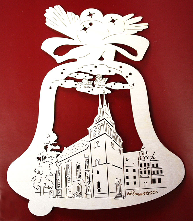 Lommatzsch Kirche Fensterbild