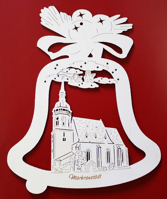Fensterbild Markranstädt Kirche