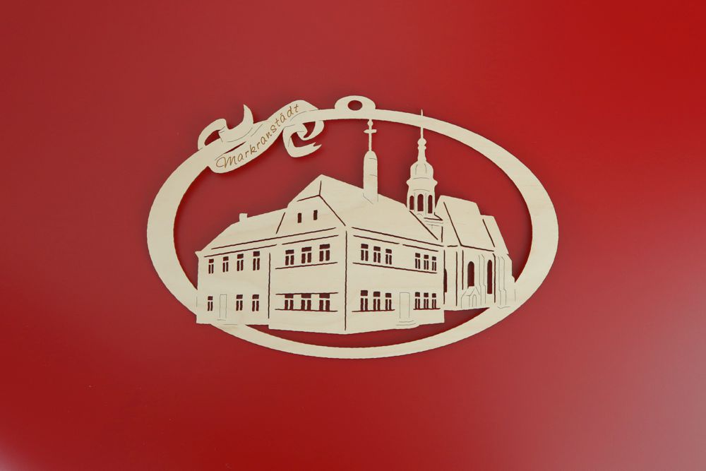Fensterbild einfach Markranstädt Rathaus