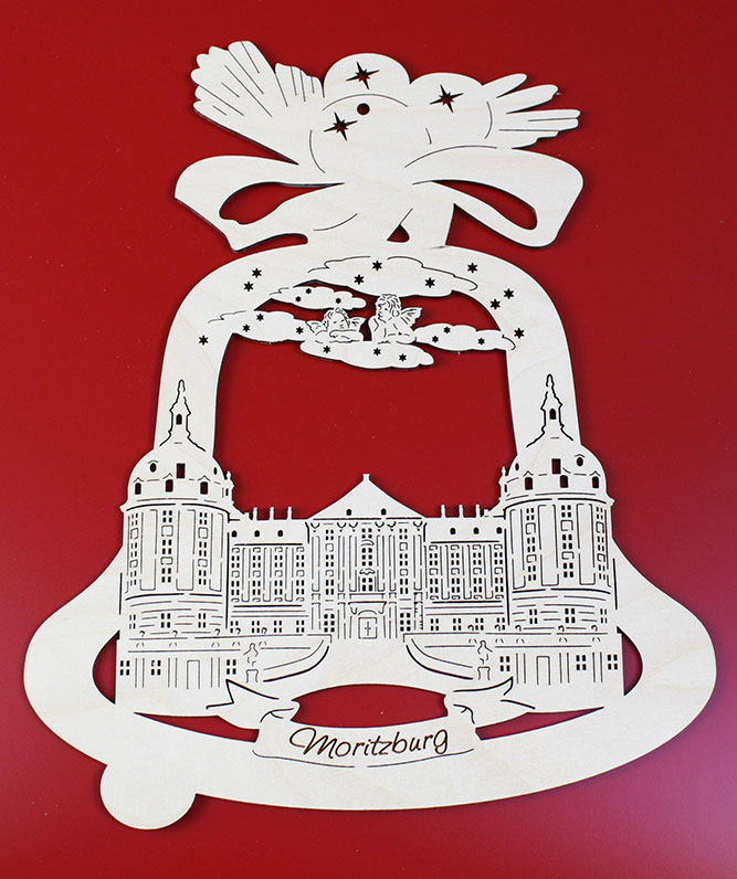 Fensterbild Moritzburg Schloss