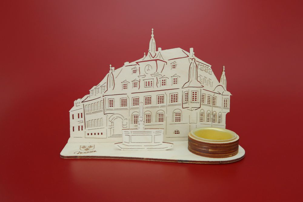 Teelichthalter Nossen Rathaus