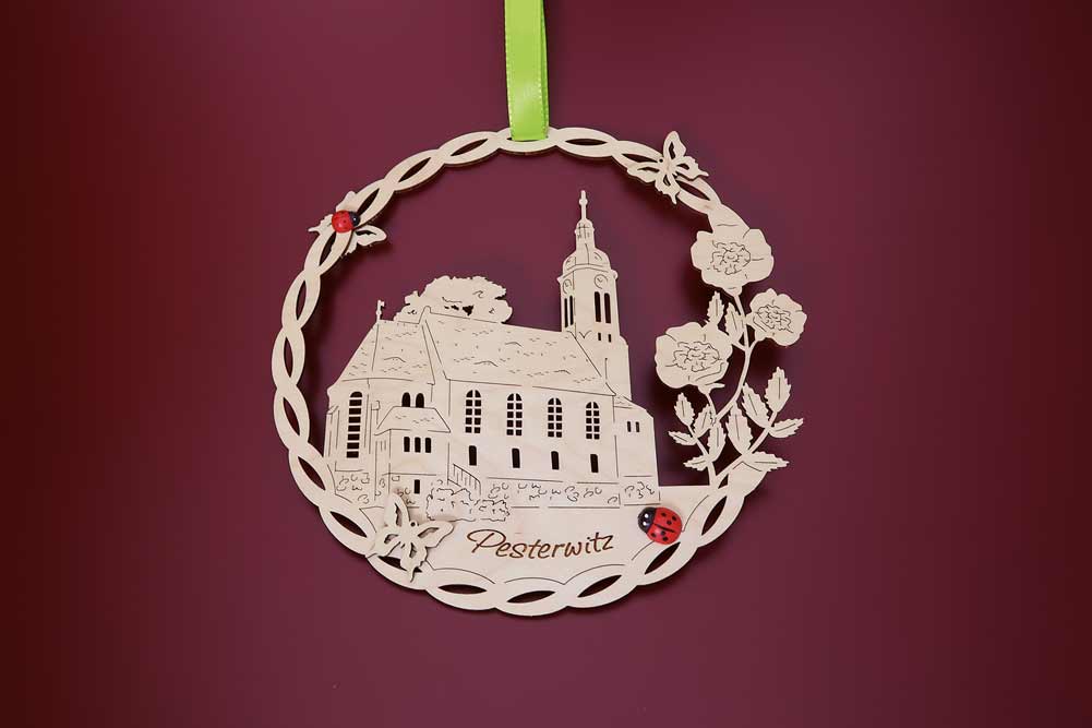 Fensterbild ganzjährig Freital Pesterwitz Kirche