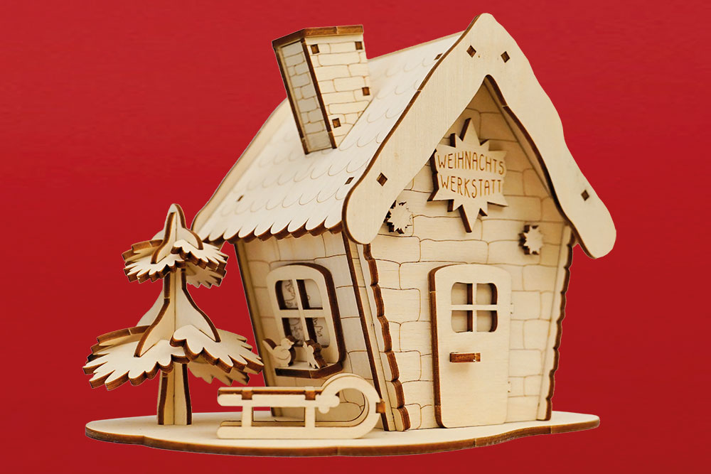 Räuchernde Weihnachtswerkstatt