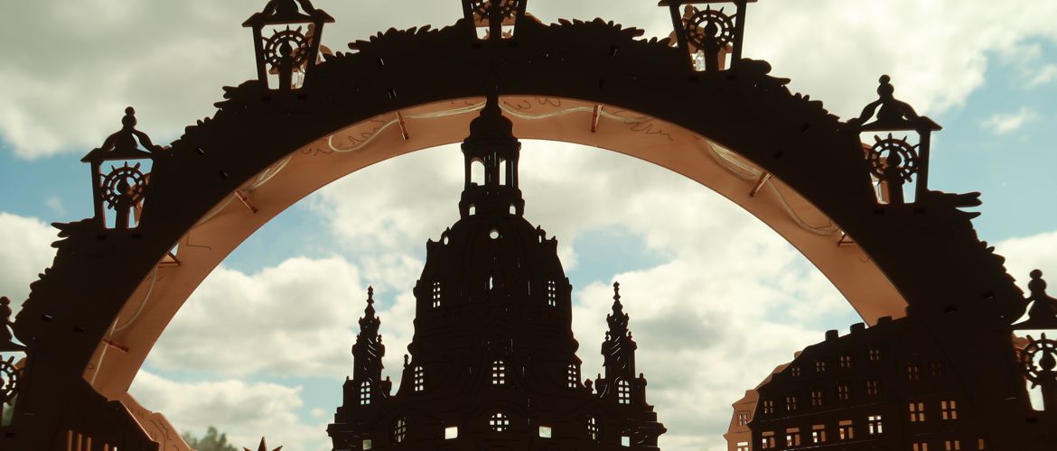 Schwibbogen Dresden Frauenkirche